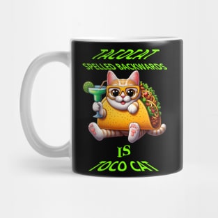 Taco Treats With Feline Friend Mug